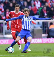 Fussball  1.Bundesliga   Saison 17/18: FC Bayern Muenchen -  Hertha BSC Berlin
