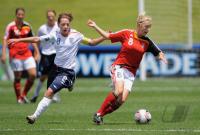 Fussball Frauen FIFA U 17  WM  2008   England  - Deutschland 