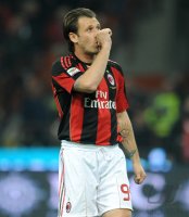 FUSSBALL SERIE A:  Babyjubel Cassano Antonio (AC Mailand)