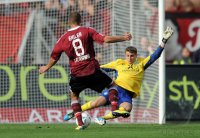 Fussball 1. Bundesliga, Saison 2011/2012:  1 FC Nuernberg - SV Werder Bremen