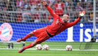 Fussball 1. Bundesliga 2014/2015: Torwart Pep Reina (FC Bayern Muenchen)