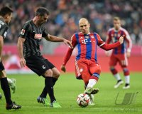 Fussball 1. Bundesliga Saison 14/15: FC Bayern Muenchen - SC Freiburg