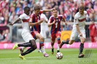 Fussball 1. Bundesliga Saison 14/15: FC Bayern Muenchen - VfB Stuttgart