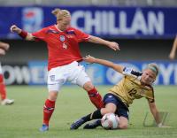 Fussball Frauen FIFA U 20  WM  2008   Viertelfinale  USA - England