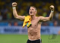 FUSSBALL WM 2014, HALBFINALE: Brasilien - Deutschland