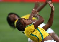 Fussball International  Testspiel  Suedafrika - Kanada