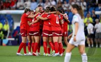 Fussball Frauen Euro 2025  Eroeffnungsspiel: Schweiz - Norwegen