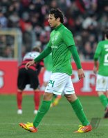 Fussball 1. Bundesliga  Saison 2011/2012: Claudio Pizarro (SV Werder Bremen)