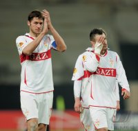 FUSSBALL  UEFA Europa League  10/11:  Enttaeuschung  VfB Stuttgart