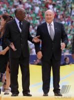 Gold Cup 2009 Finale  Blatter und Warner