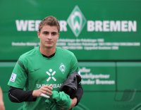 Fussball 1. Bundesliga 2011/2012:  Torwart Sebastian Mielitz (SV Werder Bremen)
