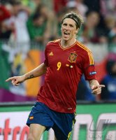 Fussball International Europameisterschaft 2012: Spanien - Irland