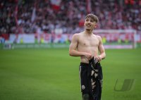 Fussball 1. Bundesliga  Saison  2025/2026  28. Spieltag SC Freiburg - FC Bayern Muenchen