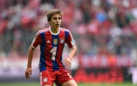 Fussball 1. Bundesliga Saison 14/15: Gianluca Gaudino (FC Bayern Muenchen)