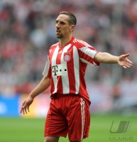 Fussball 1. Bundesliga : Franck Ribery (FC Bayern Muenchen)