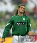 Fussball 1. Bundesliga: Muenchen - Wolfsburg; Enttaeuschung Klimowicz