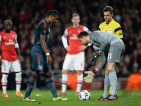 Fussball International CHL Saison 13/14: Arsenal London - FC Bayern Muenchen