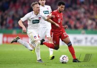 Fussball DFB Pokal Viertelfinale 18/19: FC Bayern Muenchen - 1. FC Heidenheim