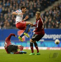 Fussball, 1. Bundesliga  Saison 2013/2014: Hamburger SV - 1. FC Nuernberg