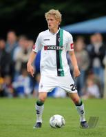 Fussball 1. Bundesliga: Moenchengladbach, VAN DEN BERGH Einzelaktion