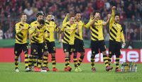 Fussball DFB Pokal Halbfinale 14/15: FC Bayern Muenchen - Borussia Dortmund