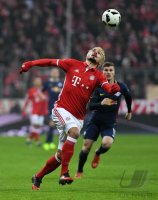 Fussball 1. Bundesliga Saison 16/17: FC Bayern Muenchen - RB Leipzig