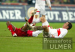 Fussball 1. Bundesliga Bayern-Stuttgart, Zweikampf