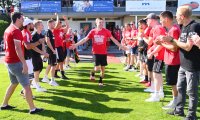 Fussball Relegation zur Oberliga, Rueckspiel 21/22: FC Holzhausen - FC Denzlingen