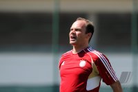 Fussball 1. Bundesliga Saison   2011/2012 :  Sportdirektor Christian Nerlinger (FC Bayern Muenchen)