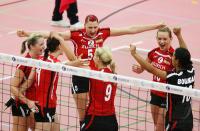 Volleyball-Laenderspiel Deutschland - Japan