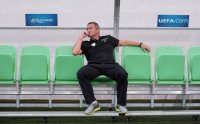 Fussball International  EM Qualifikation:  Trainer Matjaz KEK (Slowenien)