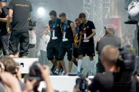 Ankunft der Deutschen Nationalmannschaft in Berlin nach dem Gewinn der Weltmeisterschaft 2014