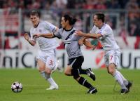 FUSSBALL  International CHL 09/10  FC Bayern  Muenchen - Juve