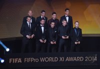 Fussball International  FIFA Ballon d Or 2014: FIFA / FIFPro World XI Mannschaft des Jahres:
