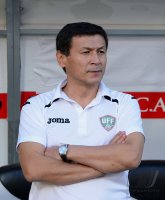FUSSBALL INTERNATIONAL:  Trainer Mirdjalal  KASIMOV (Usbekistan)