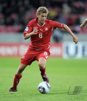 Fussball U21-EURO 2011 Halbfinale:  Fabian Lustenberger (Schweiz)