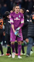 Fussball  1. Bundesliga  14/15: Torwart Raphael Wolf (SV Werder Bremen)