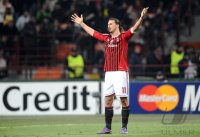 Fussball CHL  Saison 2011/2012:  Zlatan Ibrahimovic (AC Mailand)