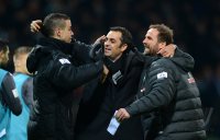 Fussball, 1. Bundesliga  Saison 2013/2014: SV Werder Bremen - Bayer 04 Leverkusen