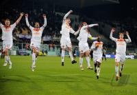 FUSSBALL SERIE A:  JUBEL von AS Rom