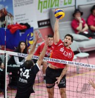 Volleyball  1. Bundesliga  14/15:  TV Rottenburg - TV Ingersoll Buehl