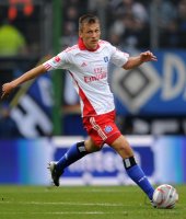 Fussball: 1. Bundesliga Saison 2010/2011: Hamburg, TESCHE Einzelaktion