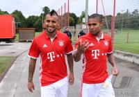 Fussball 1. Bundesliga 2016/2017: Fototermin beim FC Bayern Muenchen