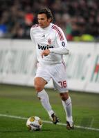 FUSSBALL, INTERNATIONAL, AC MAILAND: SHEVCHENKO Einzelaktion