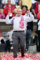 Fussball 1.Bundesliga JUBEL  FC Bayern Muenchen