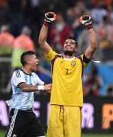 FUSSBALL WM 2014, HALBFINALE: Niederlande - Argentinien