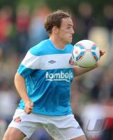 Fussball 1. Bundesliga, Testspiel: Sunderland, VAUGHAN