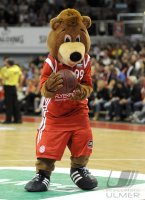 Basketball 1. Bundesliga 2011/2012:  Das Bayern Maskottchen Bernie
