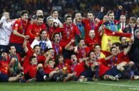 FUSSBALL WM 2010  FINALE:  Holland - Spanien