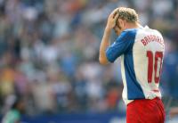 Fussball 1. Bundesliga: Hamburg - Bremen, BARBAREZ enttaeuscht